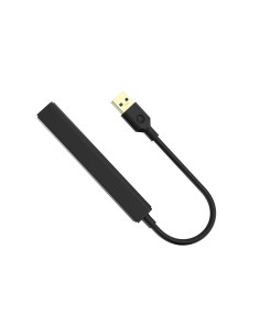 C4PUSB3 hub de interfaz USB 3.2 Gen 1 (3.1 Gen 1) Type-A 5000 Mbit/s Negro 2
