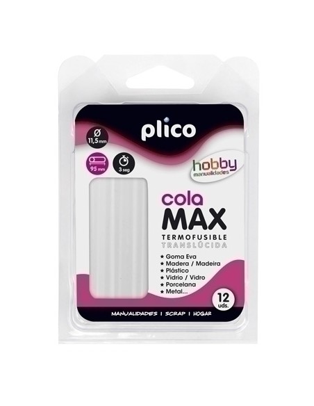 COLA TERMOFUSIBLE BARRA PLICO blister 12