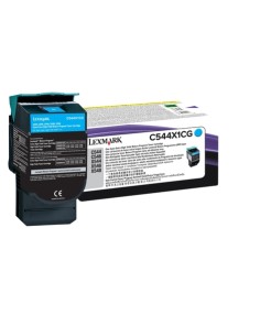 C544/546, X544/546 Cartucho tóner cian Extra Alto Rendimiento Retornable (4K)