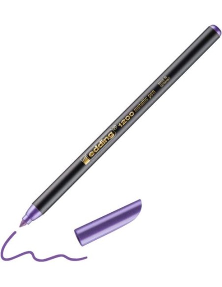 C 10 rotulador edding 1200 metalico violeta 78 punta redonda 1 3mm