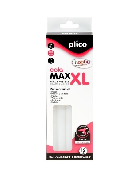 CAJA 12 BARRAS COLA PLICO MAX XL 1645