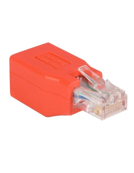Adaptador de Cable de Red Ethernet Cat6 Directo Recto Straight a Cruzado Crossover UTP Patch RJ45