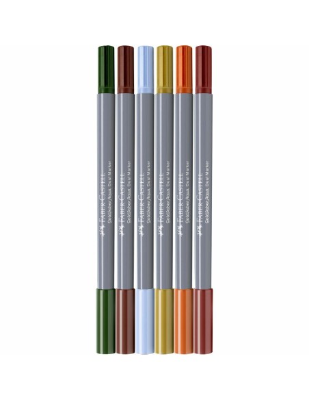 164521 marcador 6 pieza(s) Punta de pincel/fina Colores surtidos 164521 marcador 6 pieza(s) Punta de pincel/fina Colores surtidos