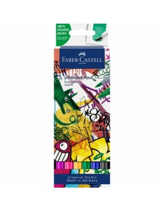 Goldfaber Aqua Dual rotulador de punta fina Fino Negro, Azul, Verde, Rosa claro, Púrpura, Amarillo 1 pieza(s)