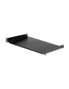 Bandeja Estante de 1U para Armario Rack de Servidores - de 10 Pulgadas (254mm) de Profundidad - en Acero de Servicio Pesado - c