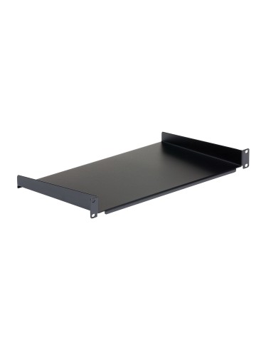 Bandeja Estante de 1U para Armario Rack de Servidores - de 10 Pulgadas (254mm) de Profundidad - en Acero de Servicio Pesado - c