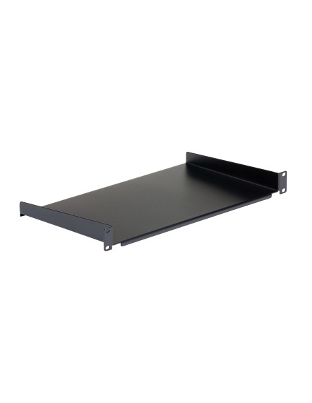 Bandeja Estante de 1U para Armario Rack de Servidores - de 10 Pulgadas (254mm) de Profundidad - en Acero de Servicio Pesado - c