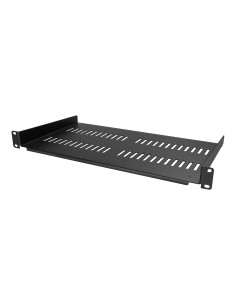 Bandeja Estante Ventilado de 1U para Armario Rack de Servidores de 19 Pulgadas - de 10 Pulgadas (254mm) de Profundidad - Acero  2