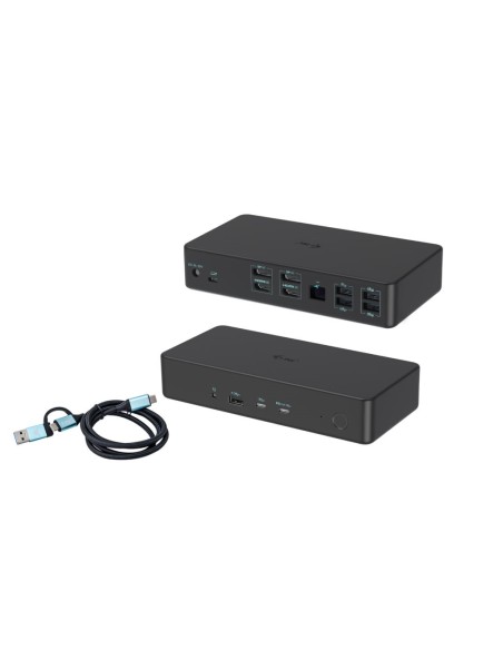 USB 3.0 / USB-C / Thunderbolt 3 Professional Dual 4K Display Docking Station Generation 2 + Power Delivery 100W
