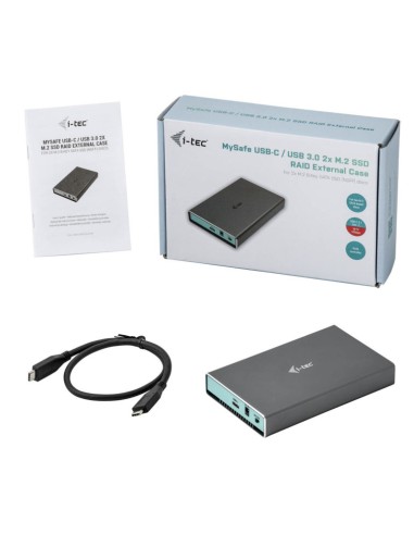 MySafe USB 3.0 / USB-C 3.1 Gen. 2 Caja de dos bahías