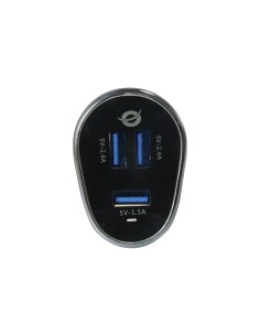 CARDEN06B cargador de dispositivo móvil Negro Auto 2