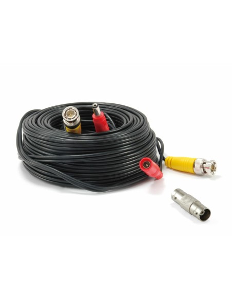 CAS-5018 cable coaxial 18 m BNC CC Negro