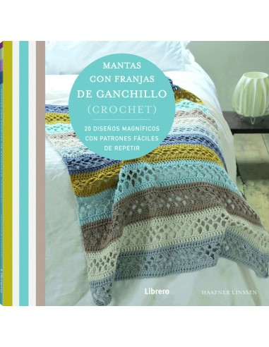MANTAS CON FRANJAS DE GANCHILLO CROCHET