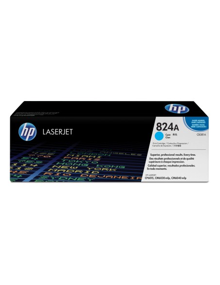 Cartucho de tóner original LaserJet 824A cian