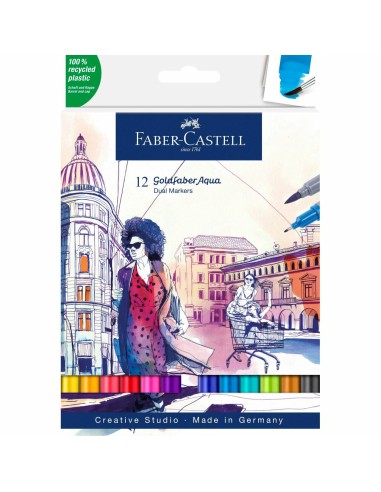 164612 marcador 12 pieza(s) Punta fina Multicolor