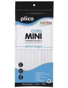 COLA TERMOFUSIBLE BARRA PLICO blister 25