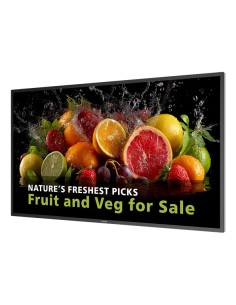 5000 series 43BDL5050D Pantalla plana para señalización digital 108 cm (42.5") LCD Wifi 600 cd / m² 4K Ultra HD Negro Procesador