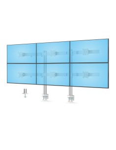 6-MONITOR-ARM-A soporte para monitor 81,3 cm (32") Escritorio Blanco