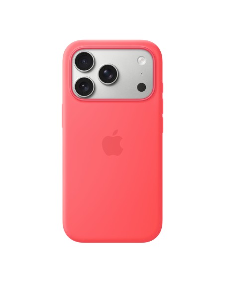 Funda de silicona con MagSafe para el iPhone 17 Pro - Guayaba intenso