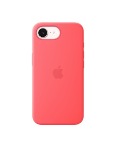 Funda de silicona con MagSafe para el iPhone 17e - Guayaba intenso