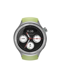 Moto Watch 3,63 cm (1.43") OLED 47 mm Digital Pantalla táctil Plata GPS (satélite)