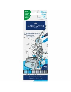 164806 marcador 6 pieza(s) Punta fina Multicolor