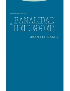 BANALIDAD DE HEIDEGGER