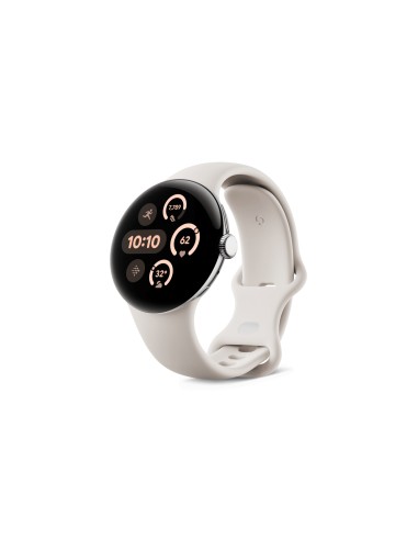 Pixel Watch 3 AMOLED 41 mm Digital Pantalla táctil Plata Wifi GPS (satélite)