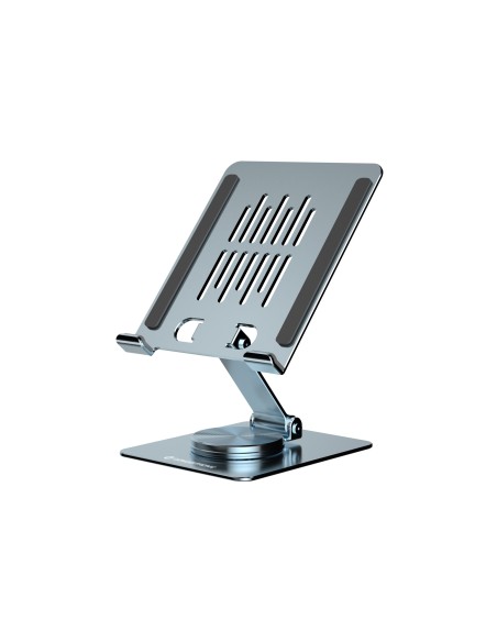 THANA09G mueble y soporte para dispositivo multimedia Gris Tableta Carro para administración de tabletas