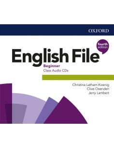 ENGLISH FILE A1 BEGINNER CLASS AUDIO CD FOURTH EDITION 3 CDS