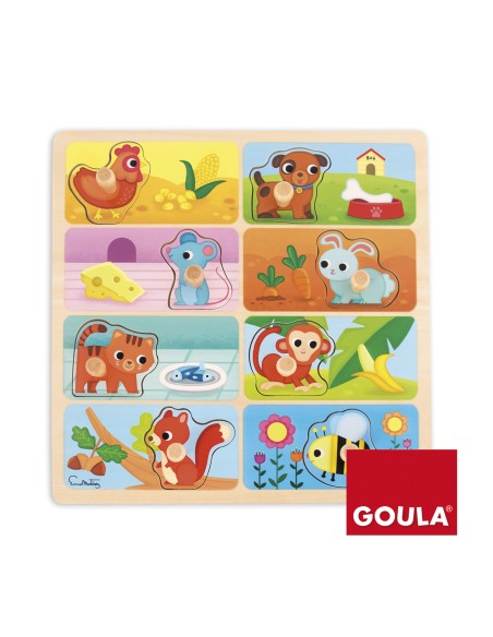  MI COMIDA FAVORITA PUZZLE 8 PIEZAS 