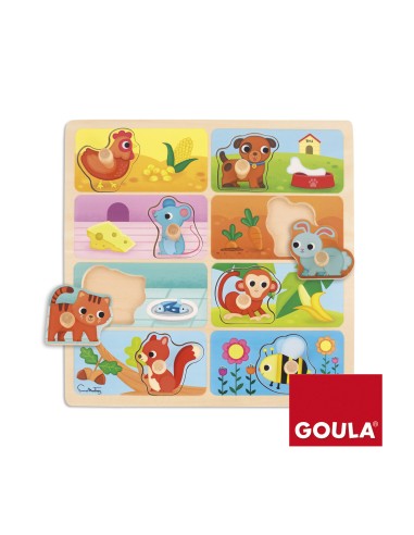  MI COMIDA FAVORITA PUZZLE 8 PIEZAS 