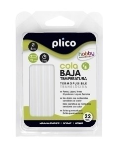 COLA BARRA PLICO BAJA TEMP. blister 22