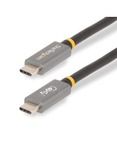 Cable de 1m USB4 - Cable USB-C Certificado por USB-IF - Cable USB Tipo C - 40Gbps - Power Delivery PD de 100W - 8K 60Hz - Compa