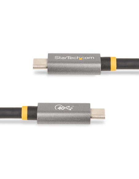 Cable de 1m USB4 - Cable USB-C Certificado por USB-IF - Cable USB Tipo C - 40Gbps - Power Delivery PD de 100W - 8K 60Hz - Compa