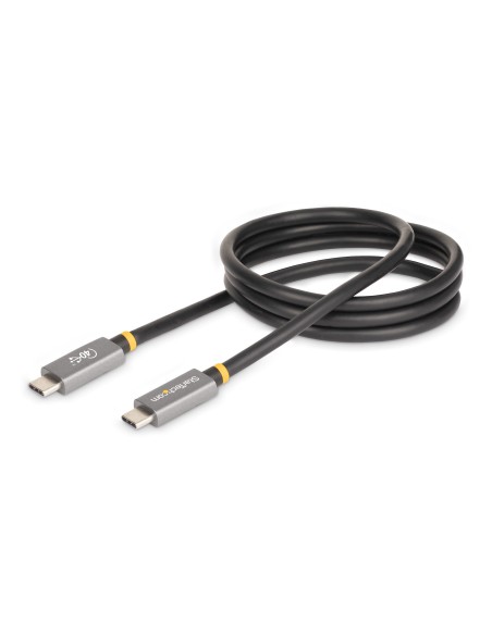 Cable de 1m USB4 - Cable USB-C Certificado por USB-IF - Cable USB Tipo C - 40Gbps - Power Delivery PD de 100W - 8K 60Hz - Compa