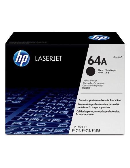 Cartucho de tóner original LaserJet 64A negro