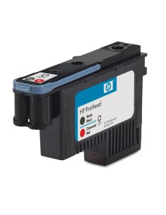 Cabezal de impresión DesignJet 73 negro mate/rojo cromático