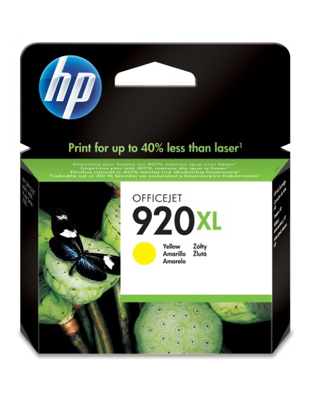Cartucho de tinta original 920XL de alta capacidad amarillo
