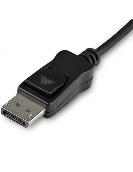 Cable de 1m USB-C a DisplayPort 1.4 - Convertidor Adaptador de Vídeo USB Tipo C 8K/5K/4K - HBR3/HDR/DSC - Cable Conversor para 