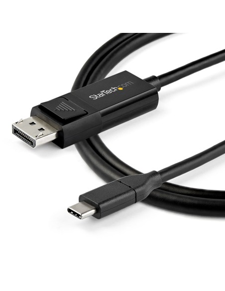 2m - Cable USB-C a DisplayPort 1.4 - Bidireccional