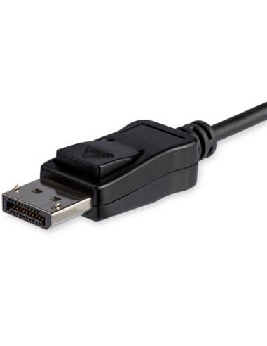 CDP2DP146B adaptador de cable de vídeo 1,8 m USB Tipo C DisplayPort Negro