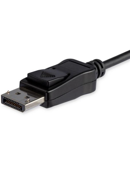 CDP2DP146B adaptador de cable de vídeo 1,8 m USB Tipo C DisplayPort Negro