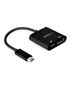 Cable de 1m USB-C a DisplayPort 1.4 HBR3 con Entrega de Alimentación PD de 60W - Convertidor Adaptador de Vídeo USB Tipo C 8K60