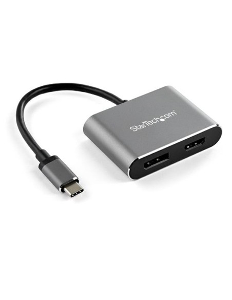 Adaptador de Vídeo Multipuertos USB-C - HDMI o DisplayPort - 4K de 60Hz