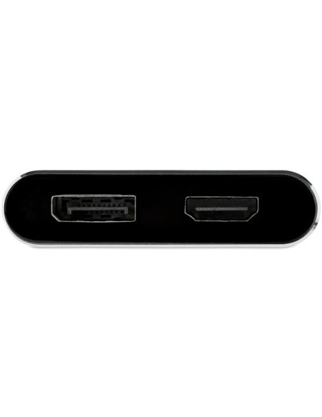 Adaptador de Vídeo Multipuertos USB-C - HDMI o DisplayPort - 4K de 60Hz