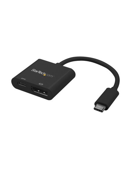 Adaptador USB C a DisplayPort con Entrega de Alimentación - 4K 60Hz HBR2 - Conversor USB Tipo C a Monitor DP 1.2 con Carga - PD