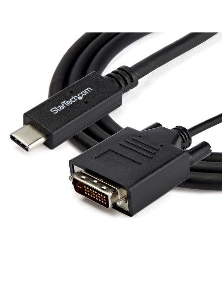 Cable de 1m USB-C a DVI - 1920 x 1200 - Negro