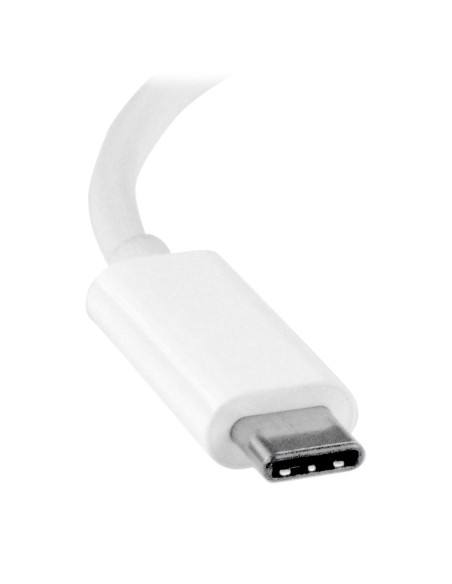 Adaptador Gráfico USB-C a DVI - Blanco