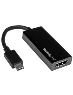Adaptador Gráfico USB-C a HDMI 4K30Hz - Conversor de Vídeo USB 3.1 Tipo C a HDMI - Compatible Thunderbolt 3 - Dongle
